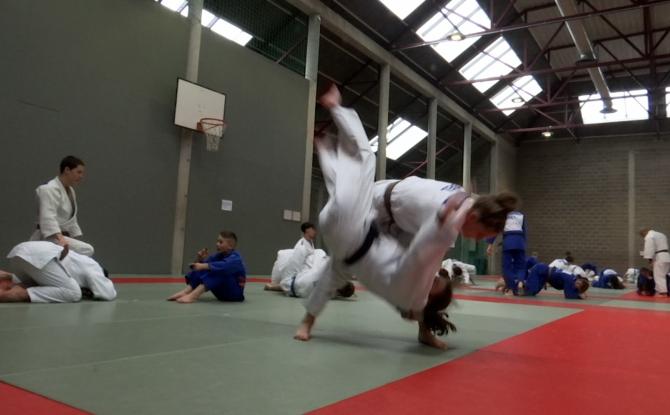 A Jodoigne, le stage Cédric Taymans séduit toujours les jeunes judokas