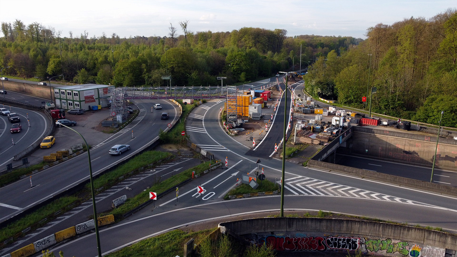 Le tunnel du carrefour Léonard restera fermé les samedis 8, 15 et 22 juin