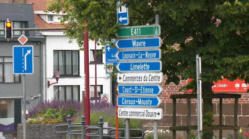 Le centre d'Ottignies en travaux tout l'été