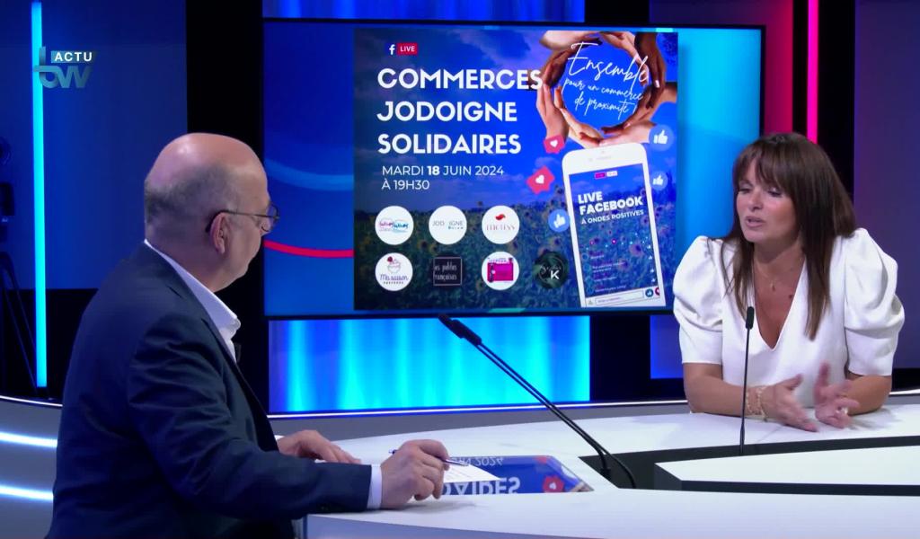 Déborah Depauw gérante du magasin Les Petites Françaises - facebook live pour dynamiser le  commerce