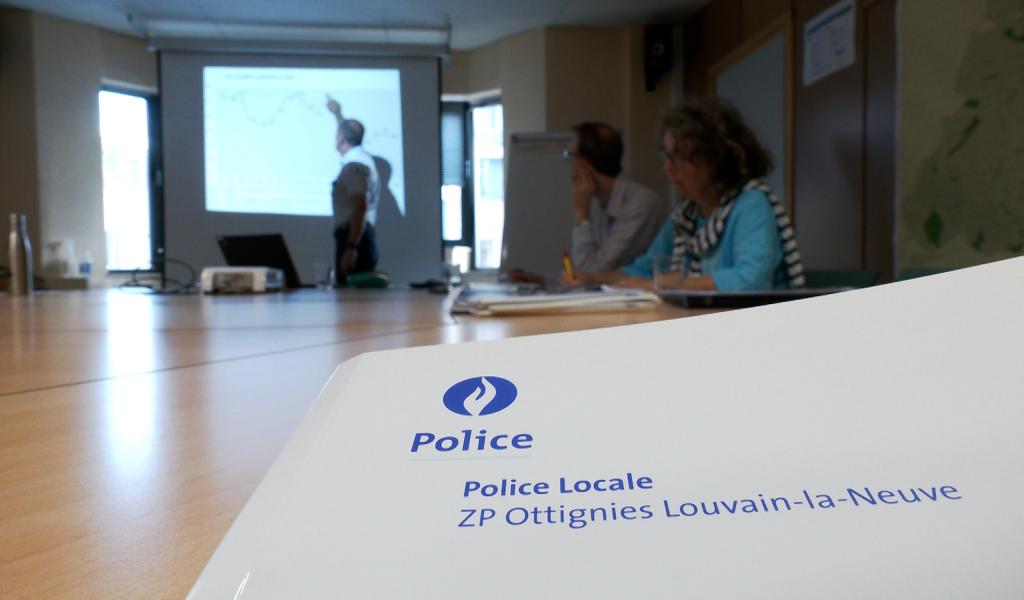 La zone de police d'Ottignies-LLN présente ses chiffres