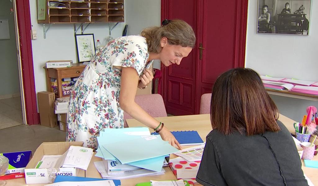 Collège des Hayeffes : c'est aussi "la rentrée" pour Audrey Sorel, la nouvelle directrice.