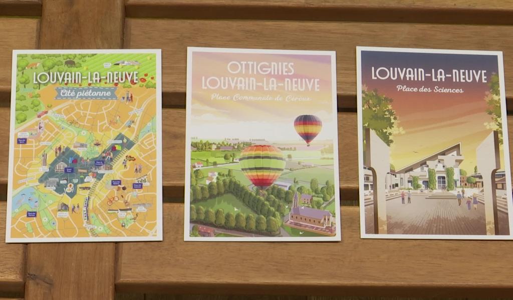 Ottignies-Louvain-la-Neuve : Des nouvelles affiches au style néo-rétro