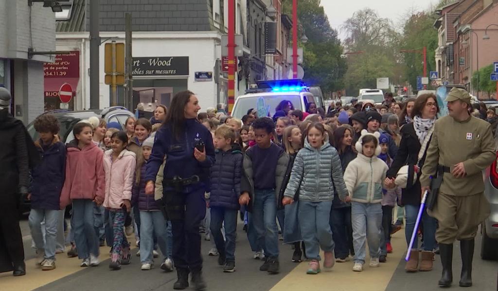 La Hulpe : 250 élèves dans la rue contre le harcèlement