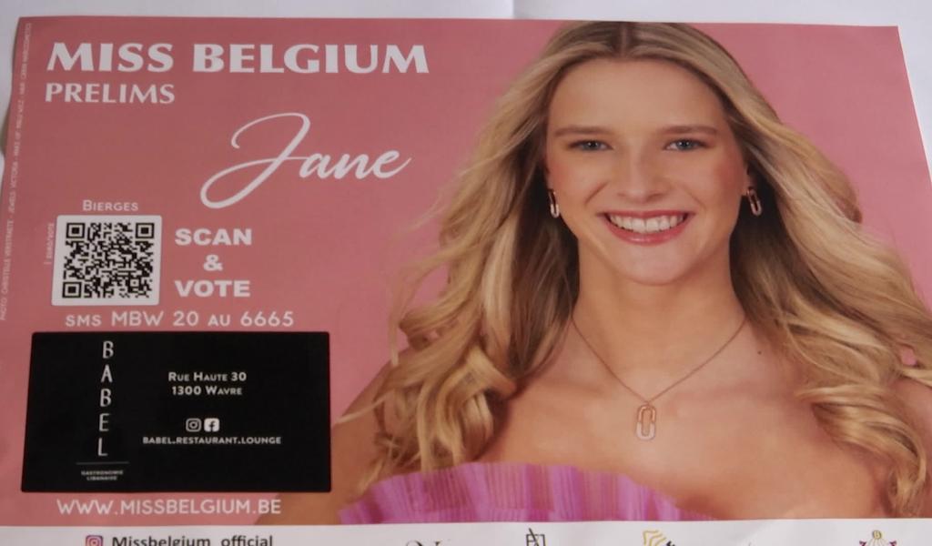 Jane Baesen, 17 ans, miss Brabant Wallon et finaliste Miss Belgique !