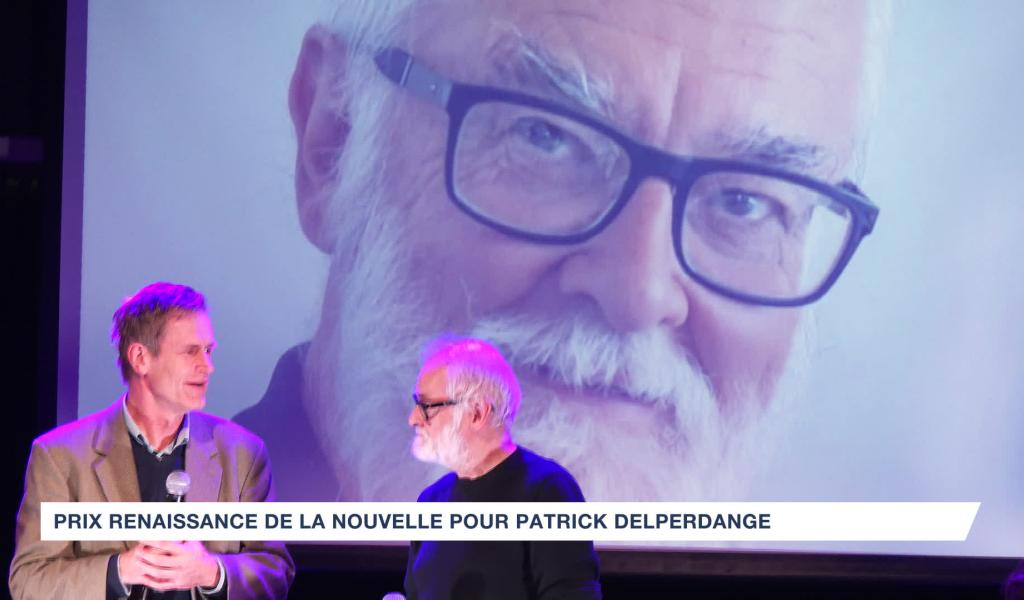 Prix Renaissance de la Nouvelle pour Patrick Delperdange