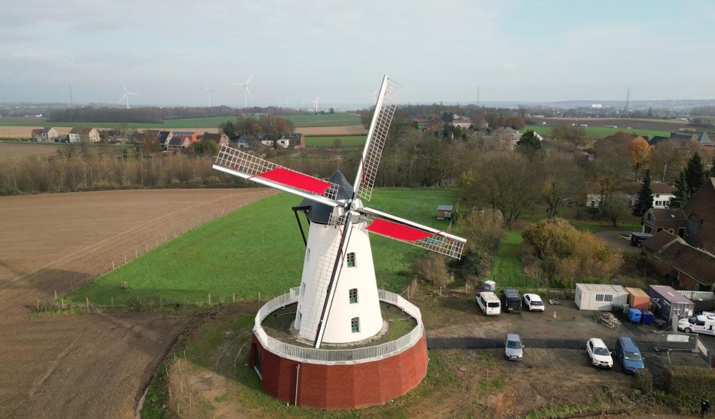 Le moulin de Saintes tourne à nouveau