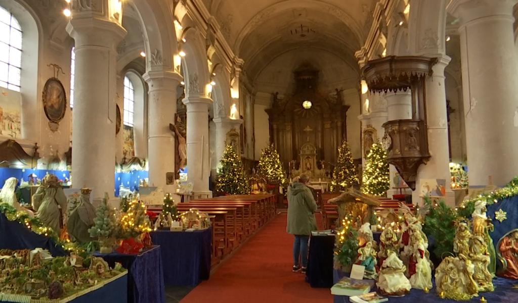 Des crèches venues des quatre coins du monde dans l’église Saint-Etienne à Ohain