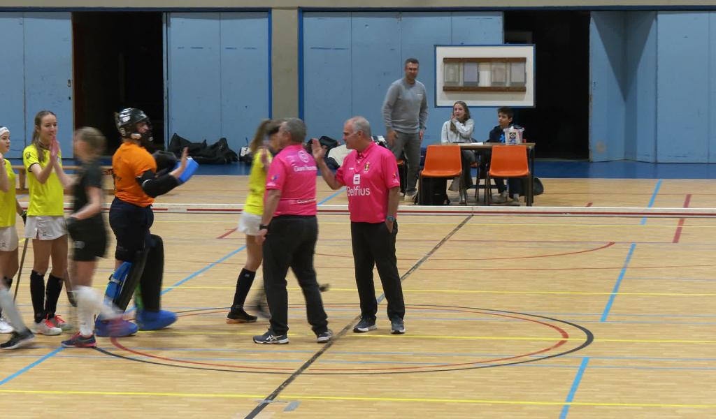 Hockey en salle: LLN - Racing (D1 nat Dames)