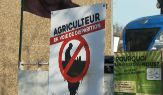 En Brabant wallon aussi les agriculteurs disent STOP ! 