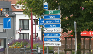 Le centre d'Ottignies en travaux tout l'été