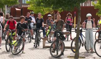 Une journée vélo inter AMO