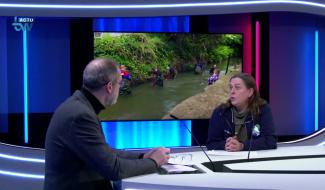 Ann-Laure Furnelle d'Aqua Terra pour le bilan des actions de 2024