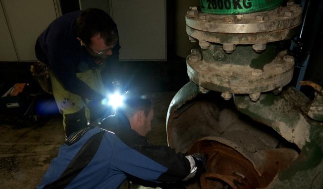 Les conséquences de l'explosion à la station d'épuration de  Braine-le-Château