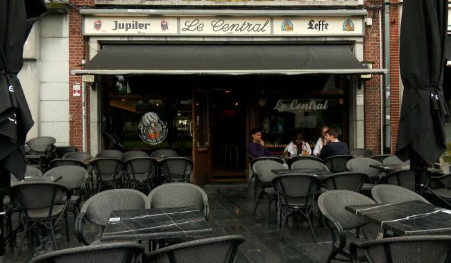 Fermeture du café Le Central à Nivelles