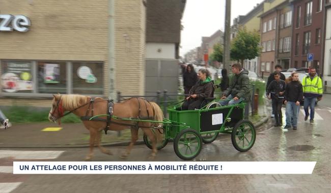 Un attelage pour PMR réalisé par les élèves de Saint-François d'Assise