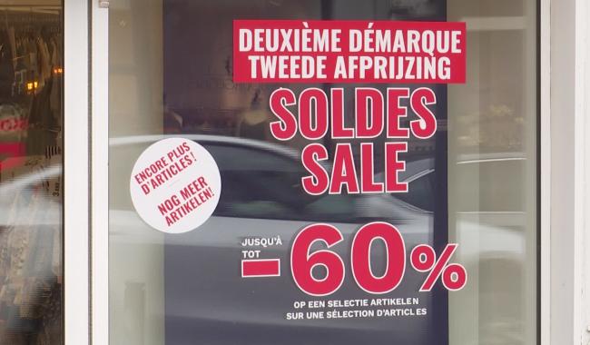 Waterloo : le mauvais temps n'affecte pas les soldes