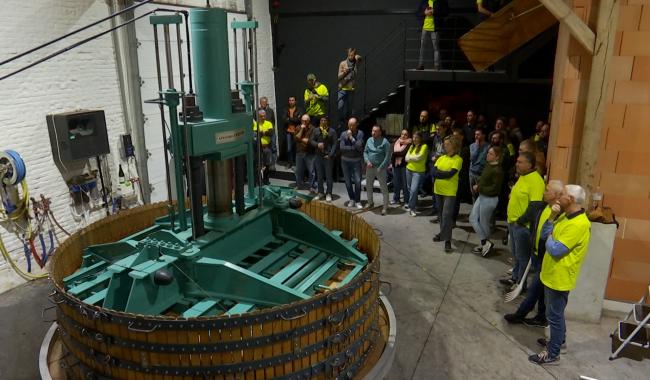 De grands restaurateurs participent aux vendanges du Domaine W