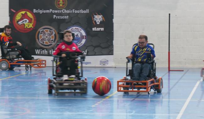 Foot fauteuil : lancement de la saison avec les Thunderbirds Louvain-la-Neuve