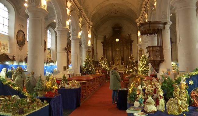 Des crèches venues des quatre coins du monde dans l’église Saint-Etienne à Ohain