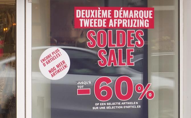 Waterloo : le mauvais temps n'affecte pas les soldes