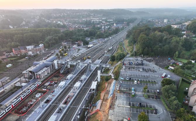 La gare d’Ottignies en pleine métamorphose : cap sur 2031